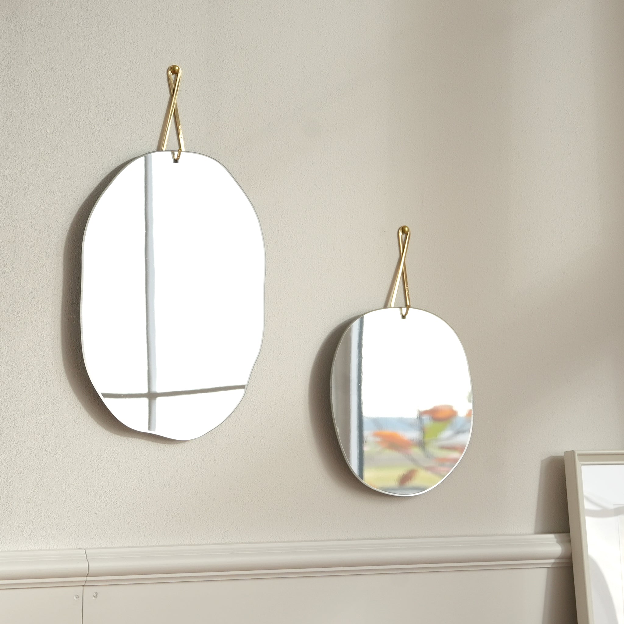 Brass Wall Mirror (S/L)